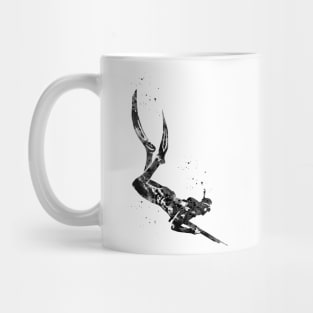 Scuba diver Mug